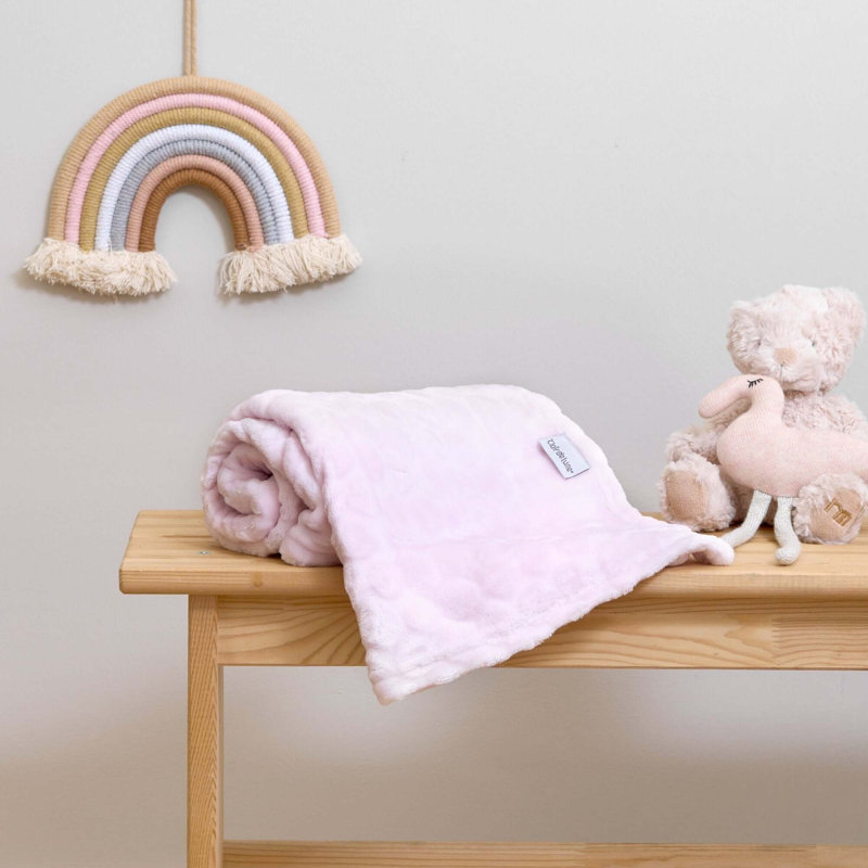 Marshmallow Baby Blanket, Pink