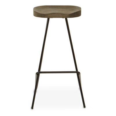 Counter Stool with Metal Frame