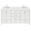  Meuble-lavabo double 66,25 po avec comptoir-1835035714