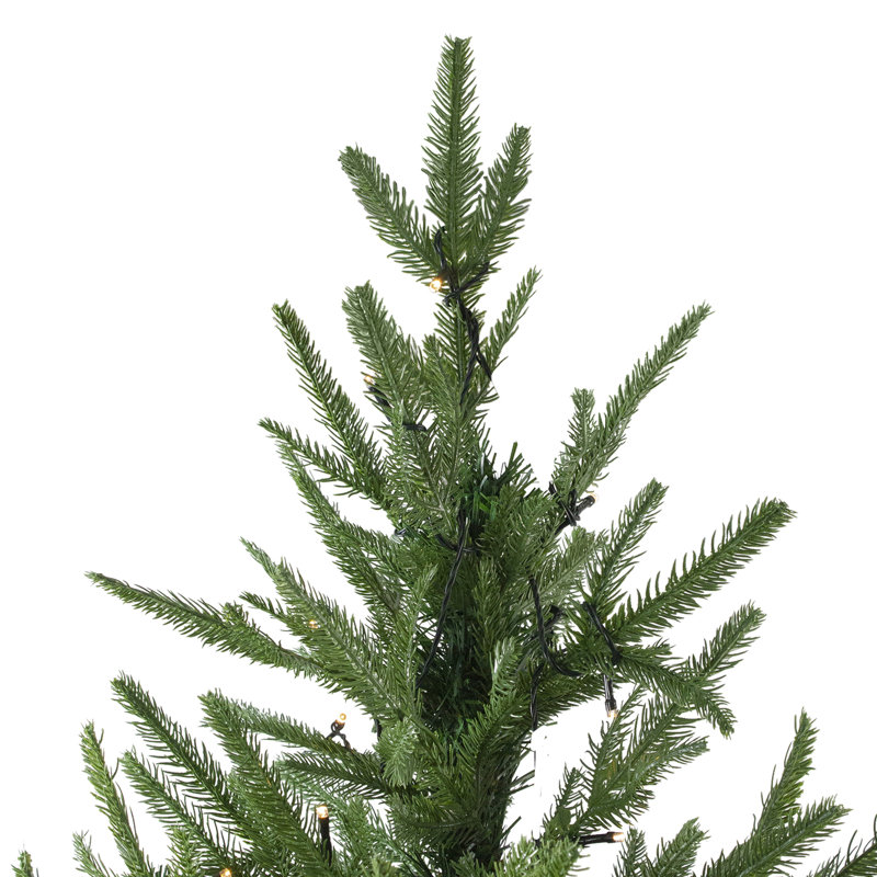Sapin de Noël artificiel pré-éclairé 6,5 pi Silverthorne