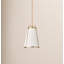 Luminaire suspendu fuselé à 3 lumières avec abat-jour en lin Aastha-1917082020-1917082039