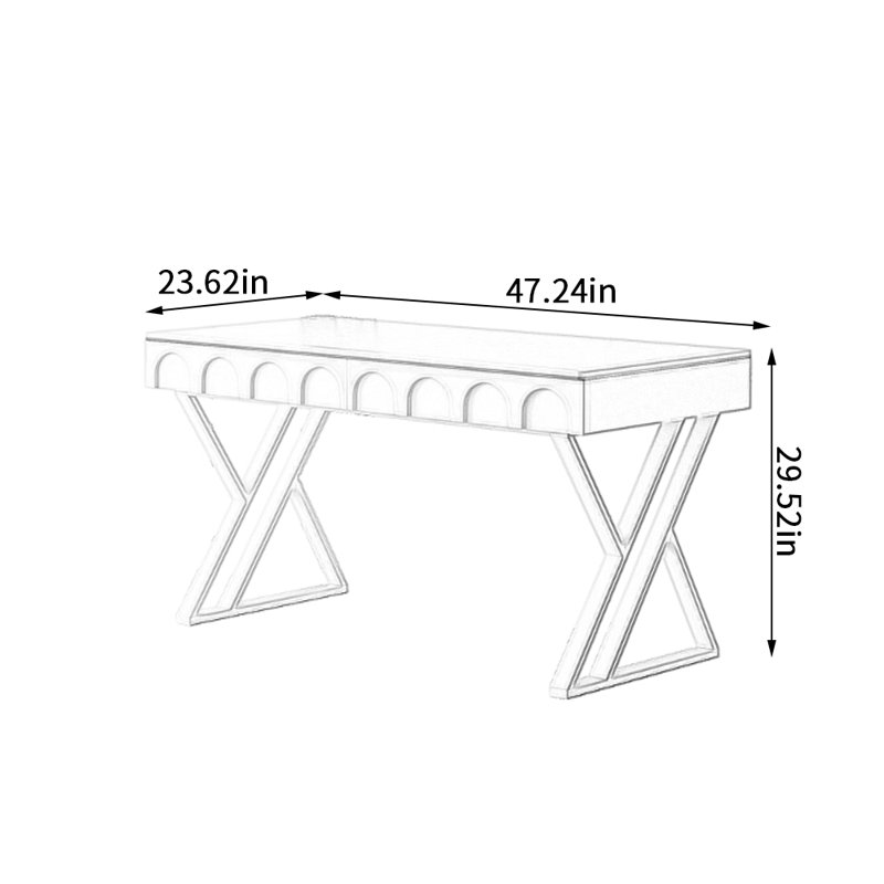 Jahcure, 29.52" H x 47.24" W x 23.62" D