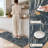 Tropical Leaf Non-Slip Washable Kitchen Mats