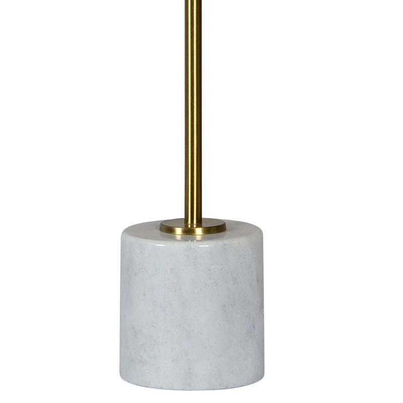 29" Zola Gold Buffet Lamp Set