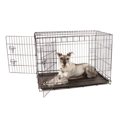 Cage pour animal à double porte