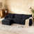 Chenille noir est en rupture de stock