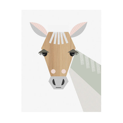 Horse by Little Design Haus - No Frame Painting