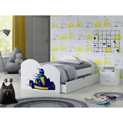 Hinnant European Toddler (80 X 160cm) Cabin Bed Themed Beds with Storage Included