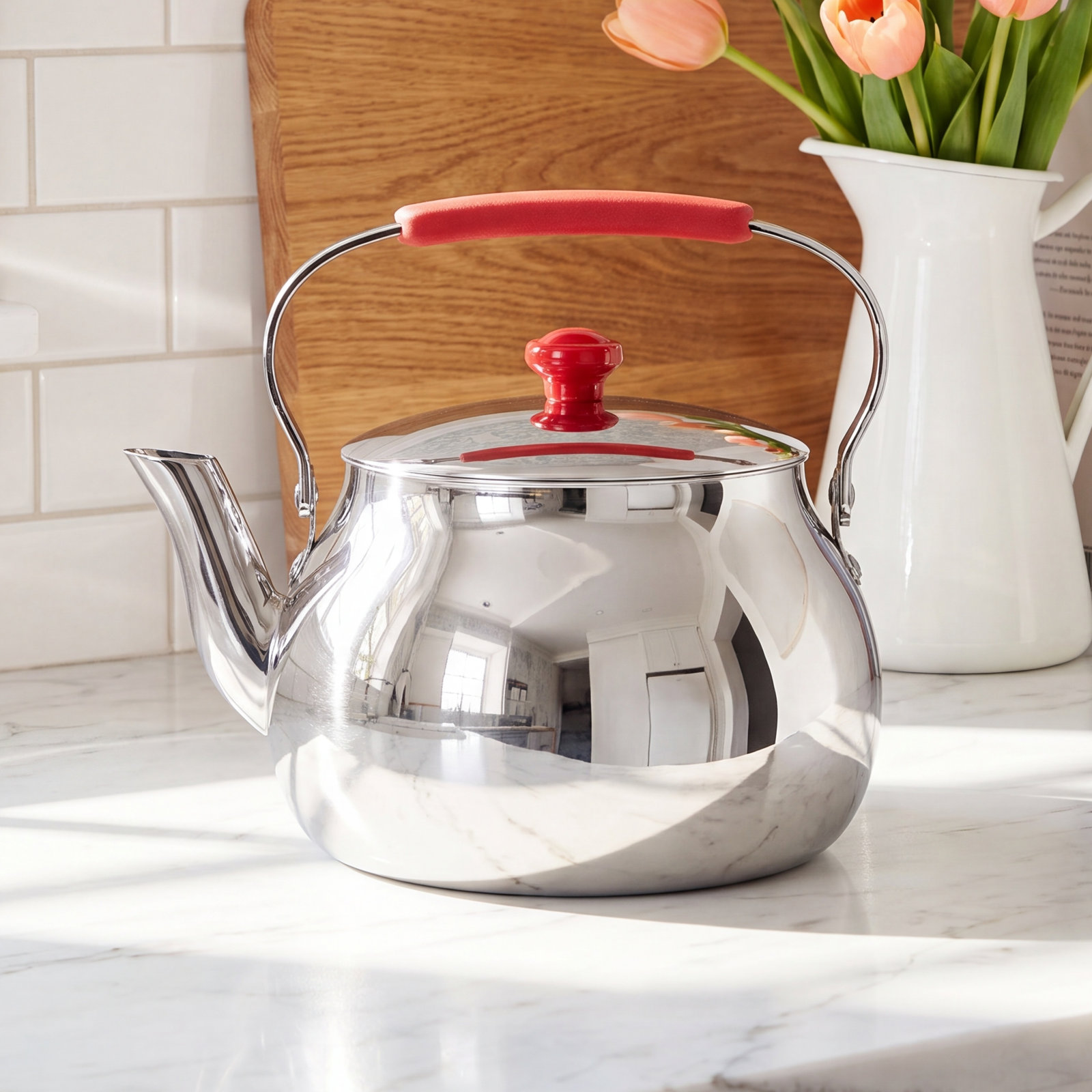 Dearing Stovetop Tea Kettle, 3.5 Qt.