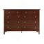 Commode de rangement avec boutons ronds pour espaces modernes-103831738