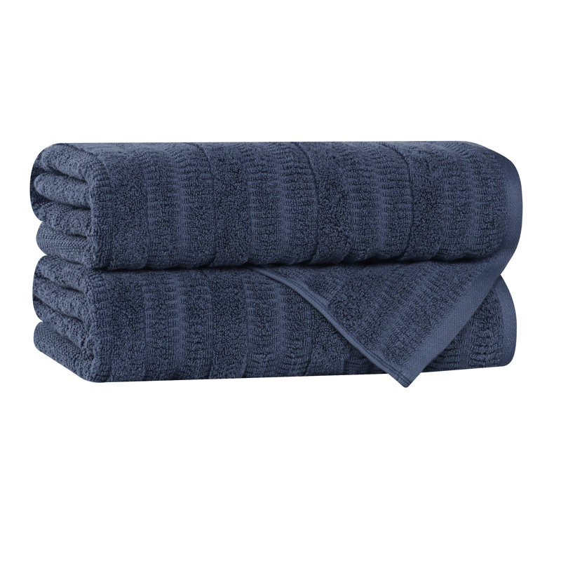 Serviettes de bain Mika Smart Twist, Marine