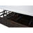 51.18” Wicker Patio Daybed Double Chaise Lounge with Canopy & Side Table-1854199538