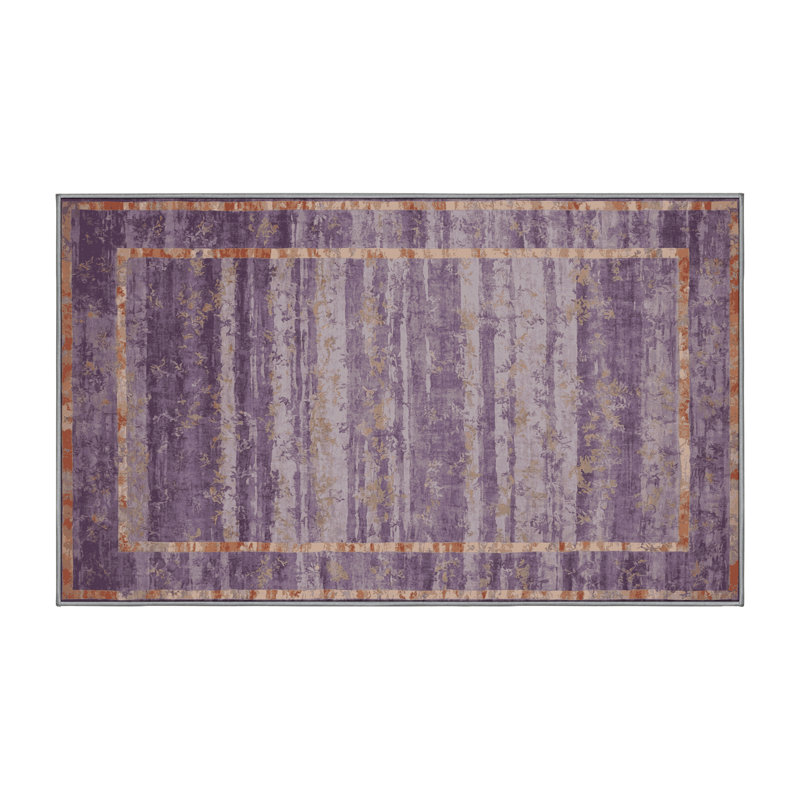 Tapis brun lavable à la machine, Tapis de couloir 2 pi x 5 pi