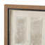 Fields Hand Embellished Brown Framed Watercolor Art Print On Paper Mounted With Backing-125470012-125470014