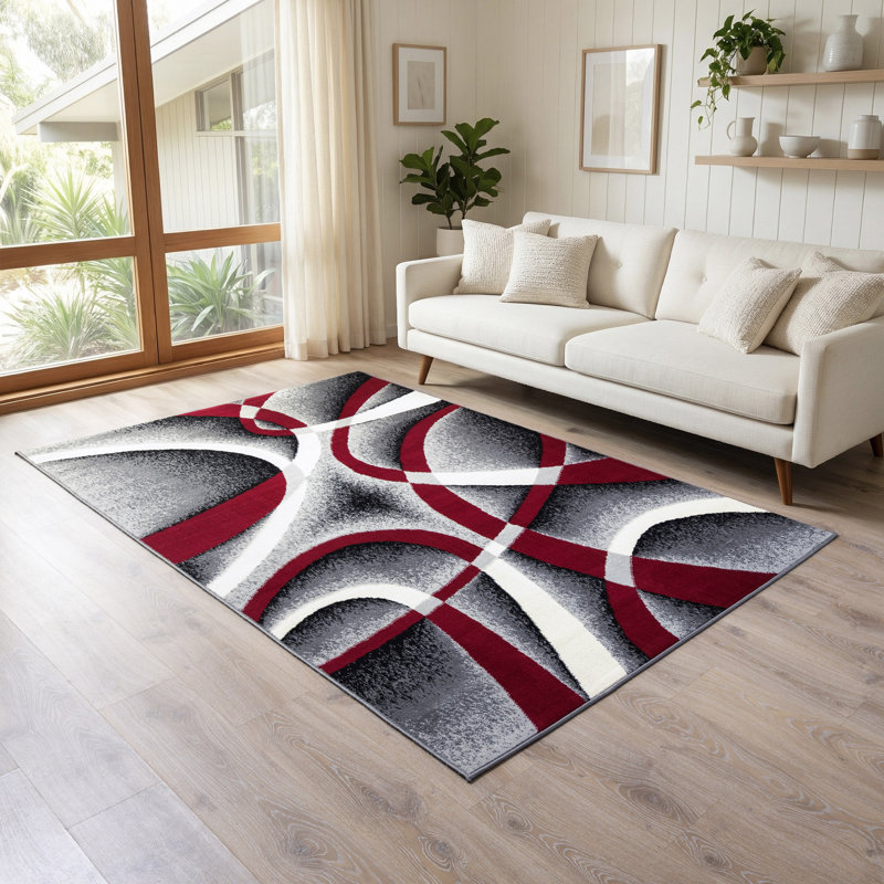 Tapis Asbtract Waves Collection, 5 pi 3 po x 7 pi 5 po