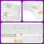 Lit plateforme simple en L en forme de L avec lit gigogne, tiroir de rangement et station de charge intégrée peu encombrante-684189004