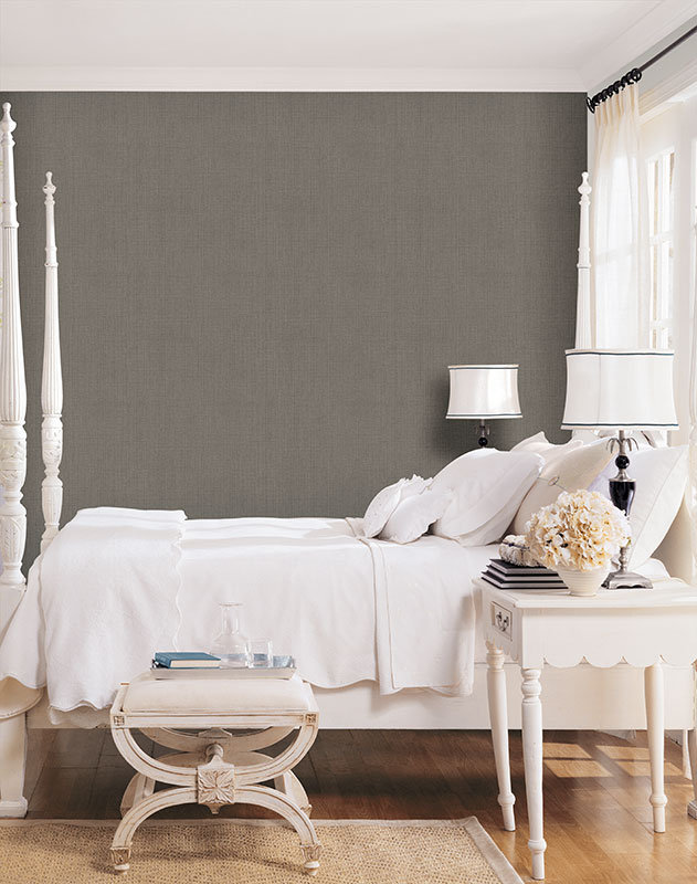 10m x 53cm Wallpaper Roll, Brown