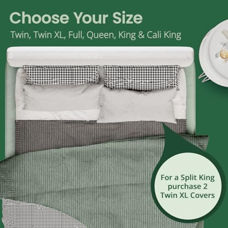 Housse de protection imperméable pour matelas Sleepure