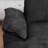 Modern L-Shaped Sectional Sofa Reversible - Chenille Fabric -339413721
