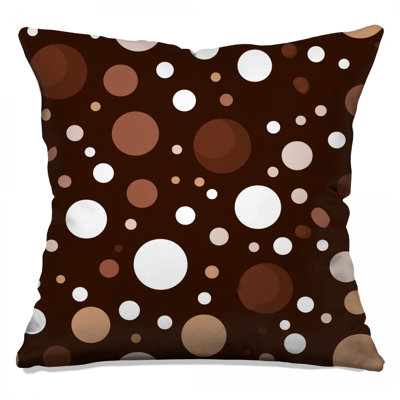 Coussin décoratif à pois