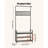 Dewitt with 2-Tier Shoe Rack Storage Organizer with Hooks