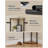 Walery Superfast Toolless Assembly, 5-Tier Corner Bookcase-1614979352
