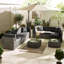 Miacomet Modular PE Rattan Garden Sofa Set and Table for Modern Gardens and Patios (Cover Included)-2147318905-2065260315