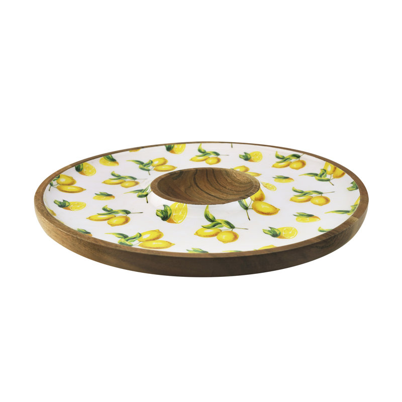 Lemon Wood Chip & Dip