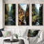 «USA Columbia River Gorge», 3 pièces sur toile-1428056864-1428056865