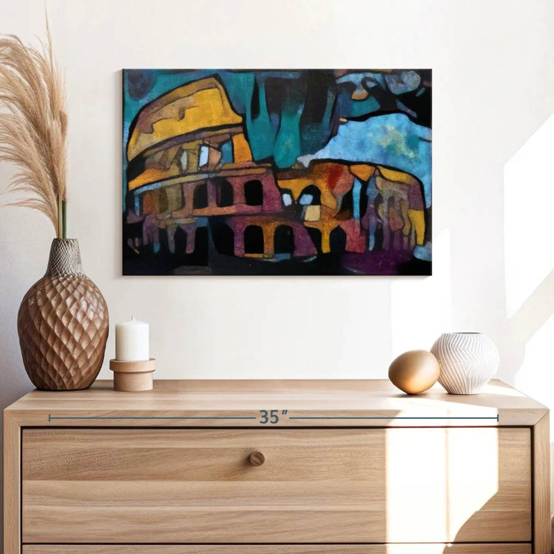 Lilie Colosseum, 16" H x 24" W