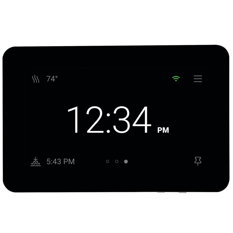 Thermostat de plancher chauffant 120 L 3 po x l 3 po avec thermostat programmable