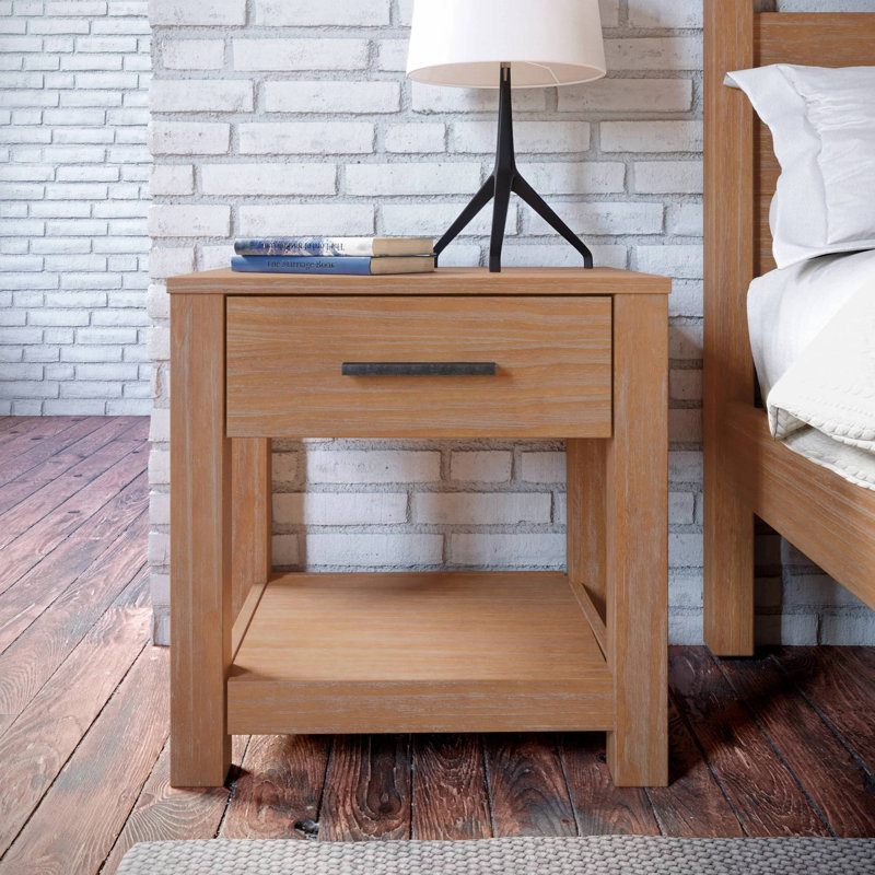 Loft Bedroom Set (5-Piece), Light Brown, King