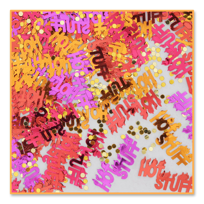 Hot Stuff Confetti - Pack of 6
