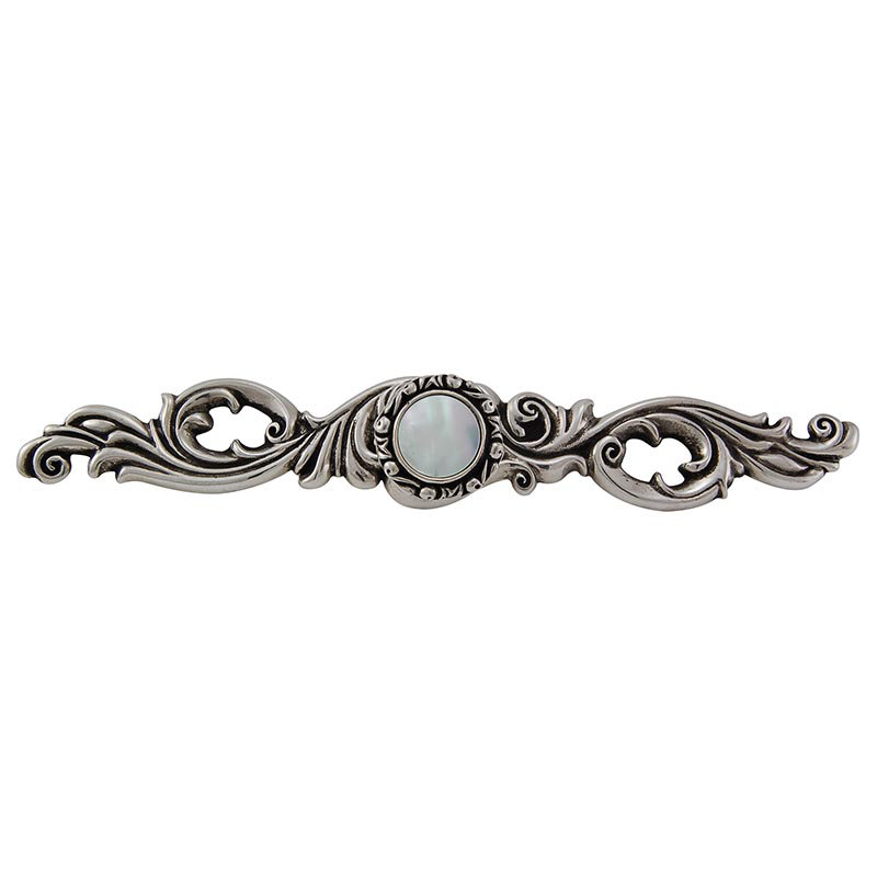Liscio Novelty Knob, Antique Silver