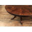 Round Mahogany Dining Table Opens To 10 Feet  Seats 12