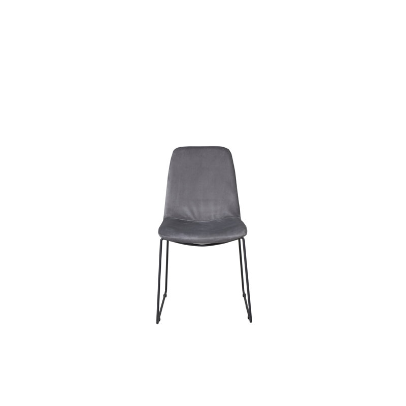 Anjanique 47cm H Upholstered Side Chair, Grey