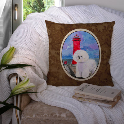 Outdoor Reversible Throw Pillow