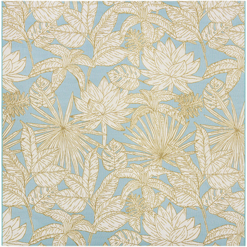 Gardenia Terianna Rug, Square 7'10"