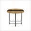 Ensemble de table de salle à manger 7 pièces ovale avec grain de bois fixe et plateau en triamine noire et 6 chaises en similicuir blanc, parfait pour les petits espaces et les cuisines modernes-129892173-130075979-130075978