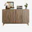 Armoire de rangement en bois avec tablette réglable