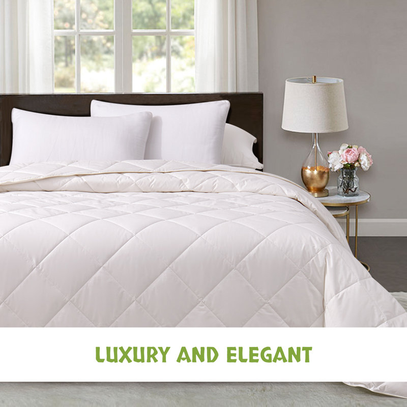 Édredon en laine Winter, Édredon en duvet de taille grand lit