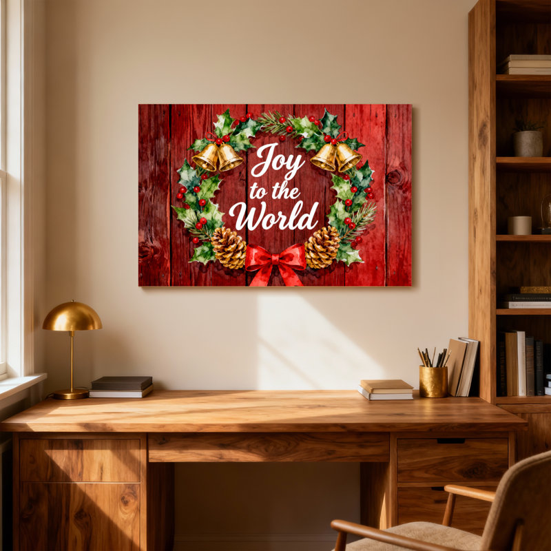 Guirlande de Noël «Christmas», H 20 po x l 30 po