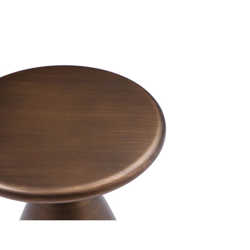 Table d'appoint Ayana, Brun foncé