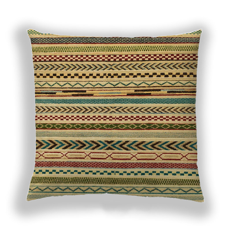 Abstract 2237 Throw Pillow, Microsuede