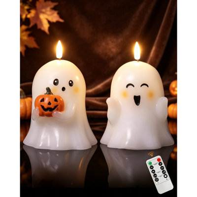 Flameless Candle with Plastic Holder