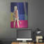 Art mural en métal luxueux «Digital Labyrinth» par Sai Tamiya, 12 po x 16 po-2083553460