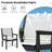 Sharelle 6-Person Outdoor Patio Dining Set – 7-Piece Set (Set of 7)