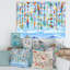 Bijoux de coquillage et de perles - Peinture sur toile-59284046-59366140
