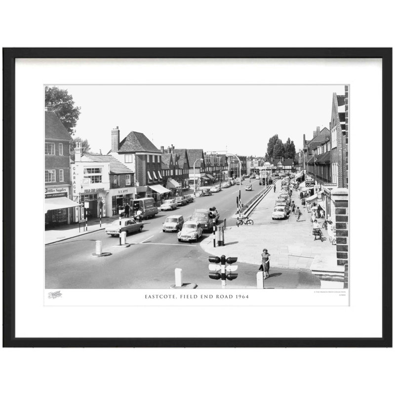 Eastcote, Field End Road 1964 by Francis Frith - Single Picture Frame Print, 60cm H x 80cm W x 2.3cm D