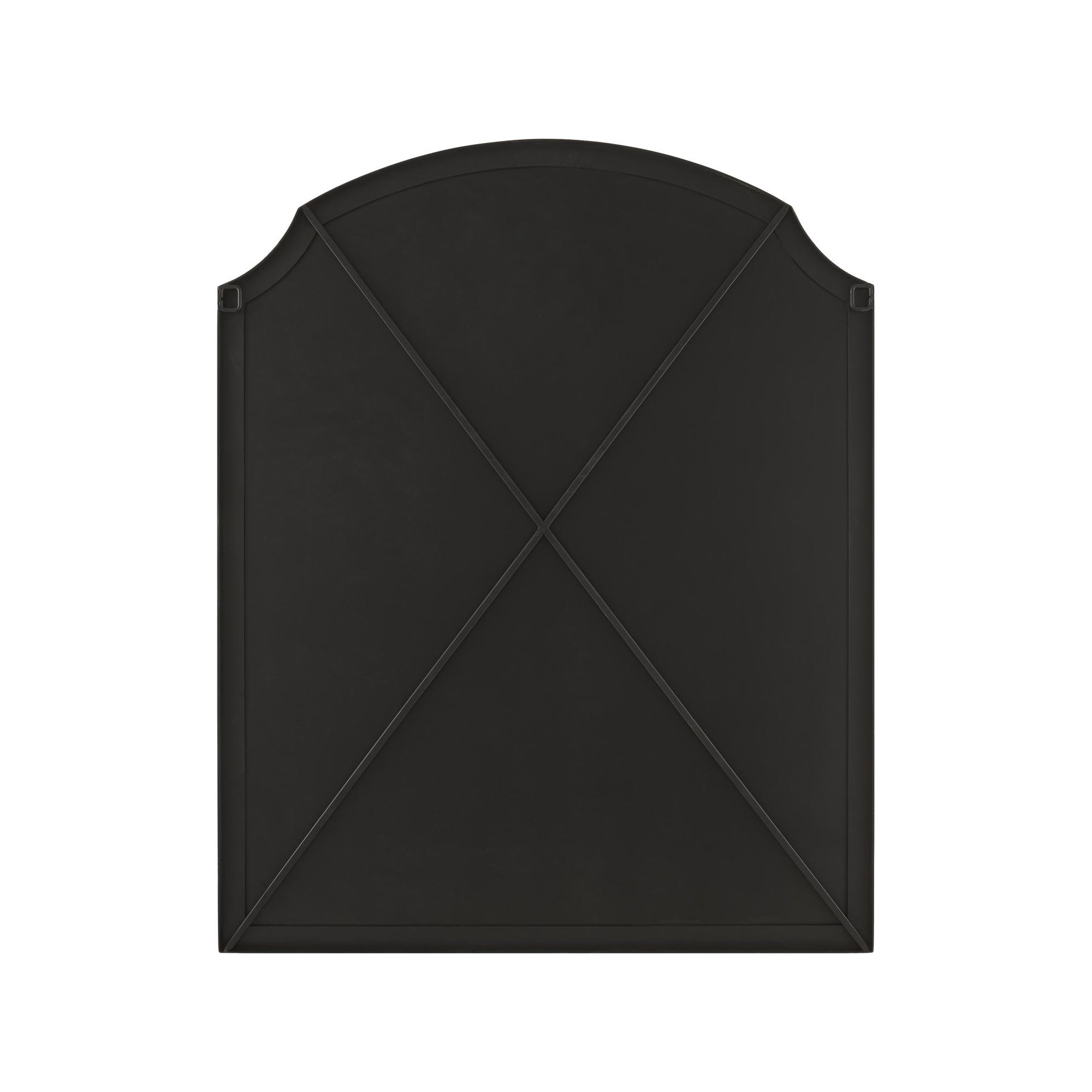 Galey Alix x Livabliss Landon Mirror, Matte Black, 36" x 29"